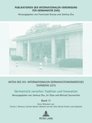 cover image of Akten des XIII. Internationalen Germanistenkongresses Shanghai 2015